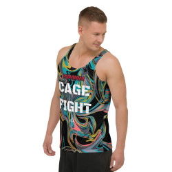 Pyranha MMA Funky Cage Fight Functional Tanktop