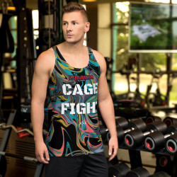 Pyranha MMA Funky Cage Fight Functional Tanktop