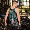 Pyranha MMA Funky Cage Fight Functional Tanktop