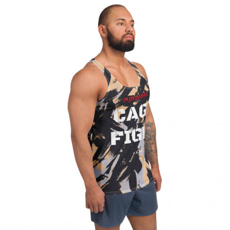 Pyranha MMA Cage Fight Functional Tanktop